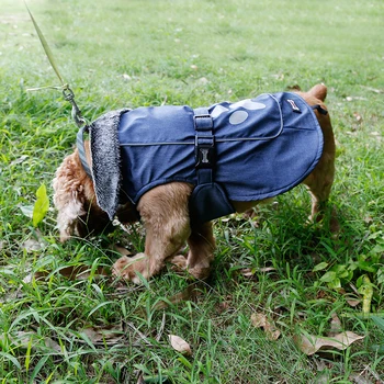 

HotChristmas Waterproof Dog Clothes Vest Jacket Warm Pet Clothes Winter Puppy Coat Small Medium Large Dogs Chihuahua Pitbull