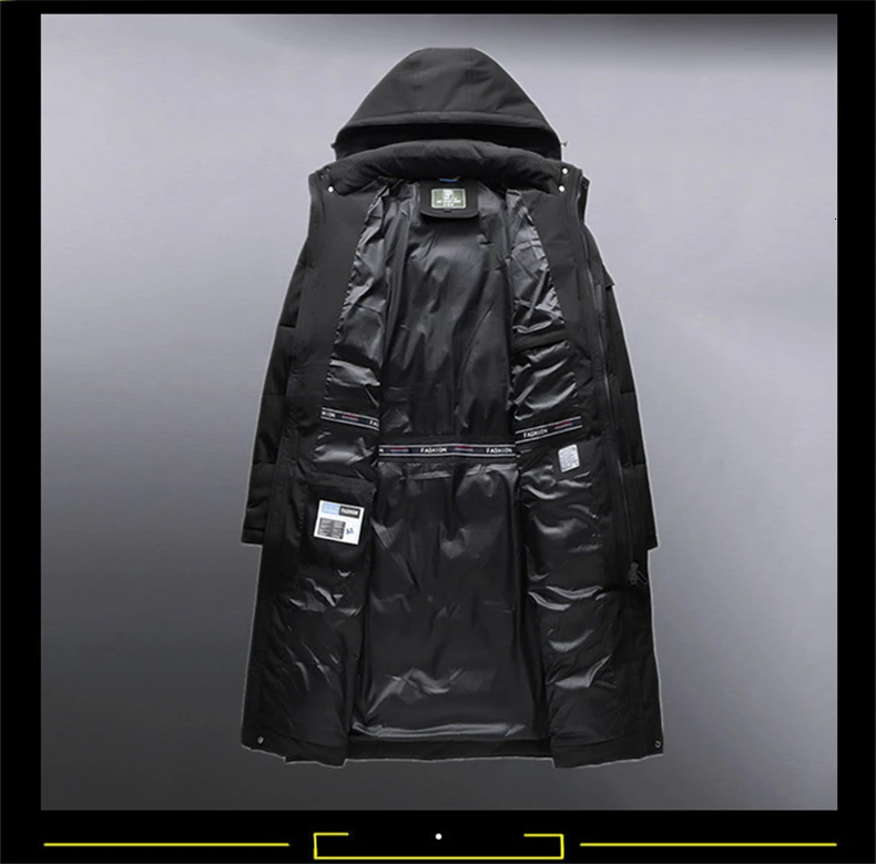 Плюс 10XL 8XL 6XL 5X однотонная Зимняя Мужская парка Повседневная X-long Куртка Верхняя одежда утолщенная теплая верхняя одежда с капюшоном пальто ветрозащитное черное серое