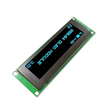 

2.8 Inch OLED Display 256X64 25664 Dots Image LCD Module Display Screen LCM Screen SSD1322 Controller Support SPI