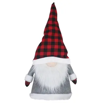 

Christmas tree top decoration party decoration 26 inch Christmas tree top hat dwarf Swedish small dwarf Christmas ornament