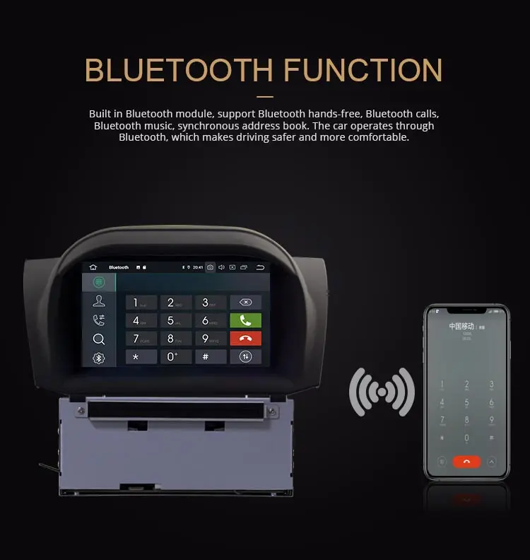 LJDA Android 6,0 DVD плеер автомобиля для Ford Fiesta 2008 2009 2010 2013 2012 2015 Радио Аудио Bluetooth Canbus gps навигации 4 Core