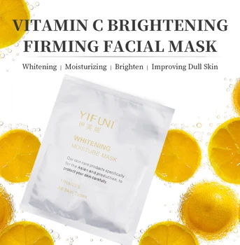 

Vitamin C Collagen Facial Mask Skincare Masks For Face Beauty Nourishing And Moisturizing Korean Cosmetics Mascarilla Facial