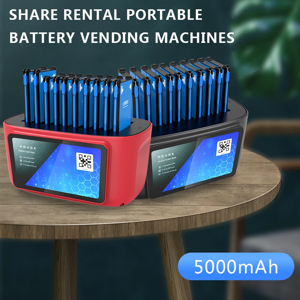 US $620.00 Popular Selling Power Bank Sharing 5000mAh Shared Portable Battery Small Automatic Vending Machine with TypeC and AC Port