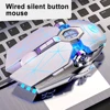 Wired Mechanical USB 7 Buttons LED Backlit Mute Gaming Mouse Mice 800/1200/2400/3200 DPI Silent Mause for PC Laptop Computer ► Photo 2/6