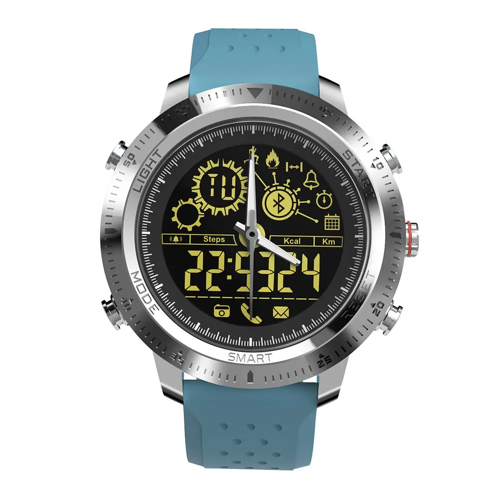 NX02 Sport Activity Tracker Calories Pedometer Smartwatch Stopwatch Call SMS Reminder 33-month Standby Time Smart Watch men