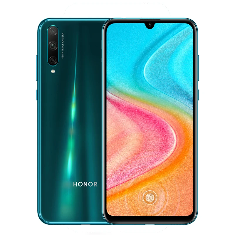 Мобильный телефон Honor 20 Lite, 6,3 дюймов, 4 Гб+ 64 ГБ, Восьмиядерный процессор Kirin 710F, Android 9,0, МП, смартфон с отпечатком пальца