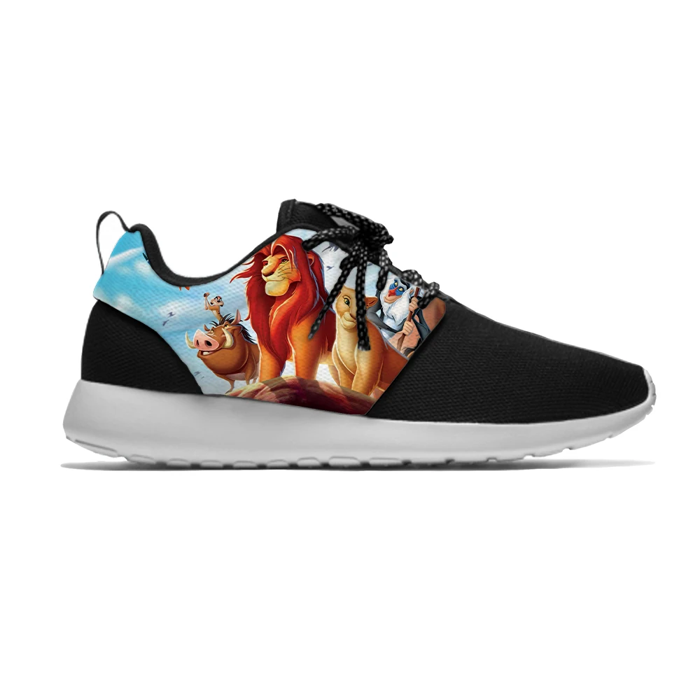 

Lion King hot Cartoon Cute 3D Print Kids Boys Girls Sneakers Children Breathable Lightweight Mesh Sports Running Shoes