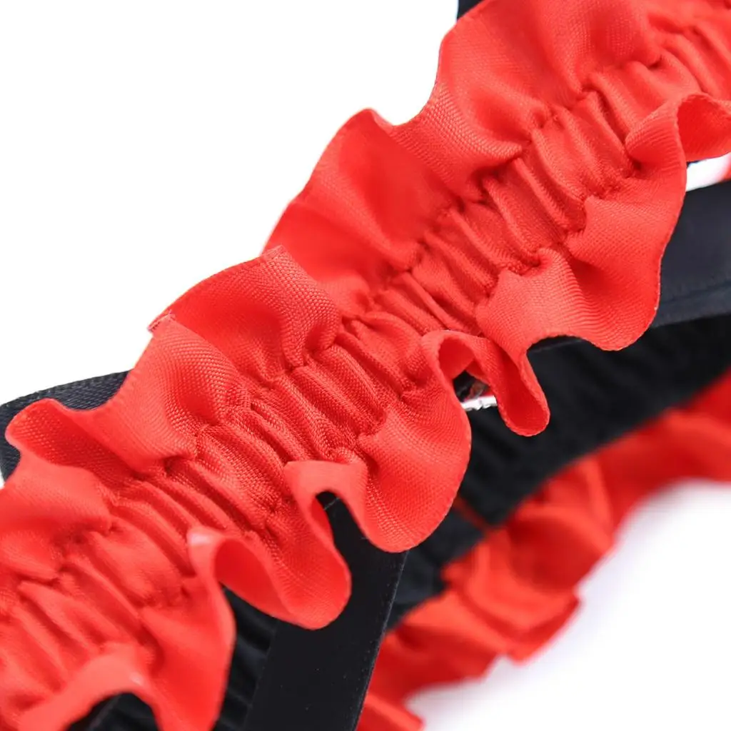 1 Pair Sexy Heart Leg Garter Belt Band Bowknot Harness Lace Punk Thigh Ring Stocking Adjustable Cosplay Lingerie Accessories 1 Pair Sexy Heart Leg Garter Belt Band Bowknot Harness Lace Punk Thigh Ring Stocking Adjustable Cosplay Lingerie Accessories