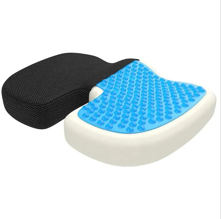 Gel Orthopedic Memory Cushion Foam U Coccyx Travel Seat Massage Car Office Chair cervical health care pain pad pillows