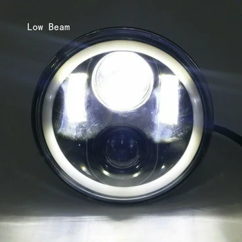 

5-3/4" 1x LED Motorcycle Projector For Dyna Sportster XL883 DC 10-30V Parts