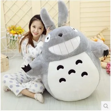 

Genuine Large Size Totoro Doll Plush Toys Doll Pillow Gift for Wedding Birthday Gift Anime