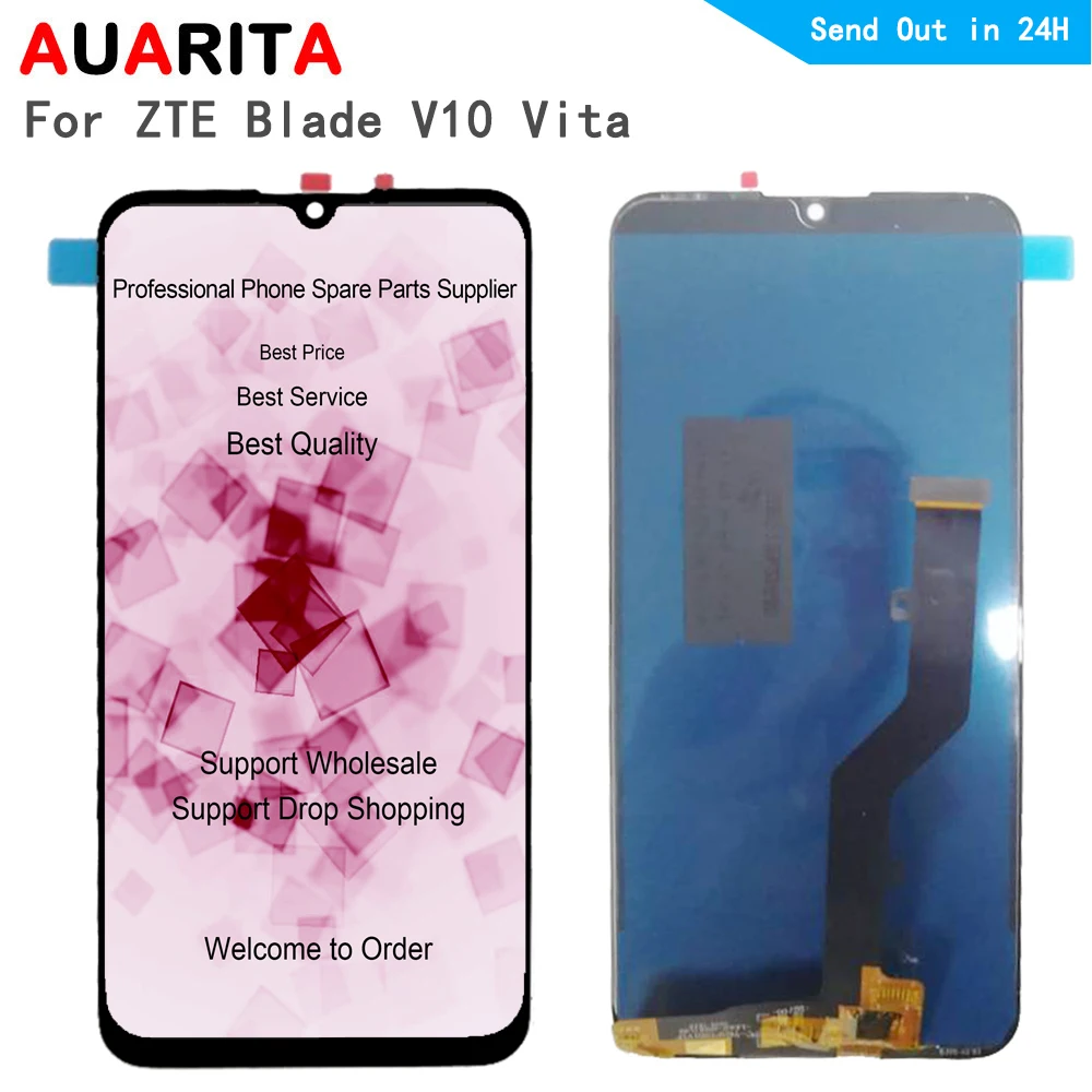 Продажа Для zte Blade V10 Вита v10вита ЖК дисплей + сенсорная панель экран замена дигитайзер сборка для zte Blade V10 Вита дисплей