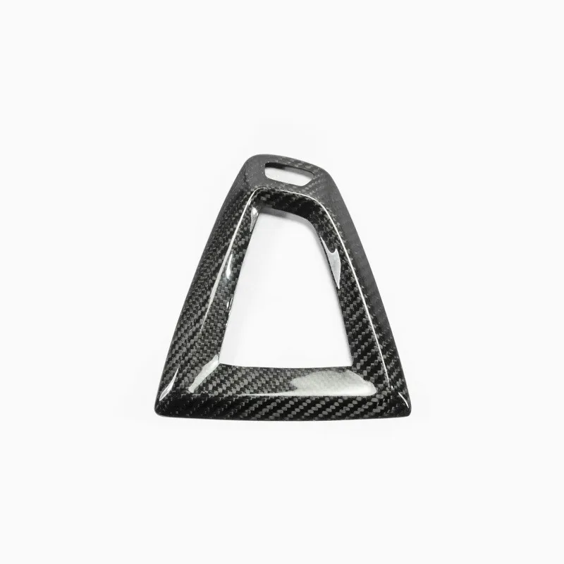 Real Carbon Fiber Console Gearshift Knob Head Cover Decorative Sticker For BMW M2 M3 M4 X5M X6M Interior Accessories Real Carbon Fiber Console Gearshift Knob Head Cover Decorative Sticker For BMW M2 M3 M4 X5M X6M Interior Accessories