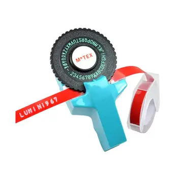 

3D Embossing Manual Label Maker DIY Hand Decorative Tape Manual Typewriter For 9mm Embossing Label Tapes R20