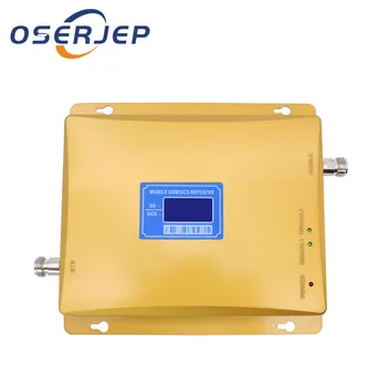 

3g 4g lte Repeater 2100MHz 1800MHz Dual band Repeater 65dbi LCD Display Signal WCDMA DCS 1800/2100 Amplifier DCS Signal Booster