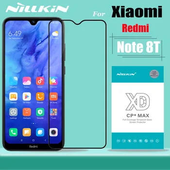 

Nillkin for Xiaomi Redmi Note 8T Tempered Glass Screen Protector XD Full Coverage 3D Safety Glass on Redmi Note 8T Note8T Glass