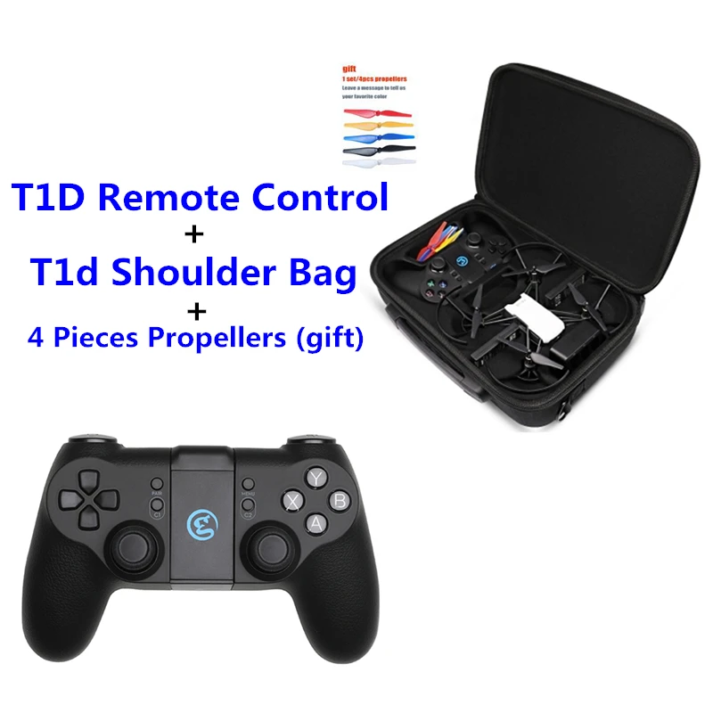 tello Drone and Gamesir T1d Shoulder Bag Tello Drone GameSir T1d Remote Controller Joystick For ios7