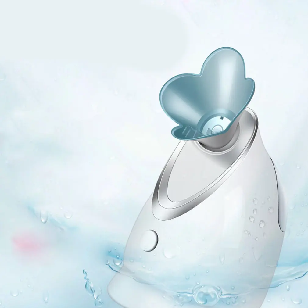 

High Quality Four-leaf Grass Hot Spray Steamer Home Beauty Instrument Facial Humidifier Water Meter
