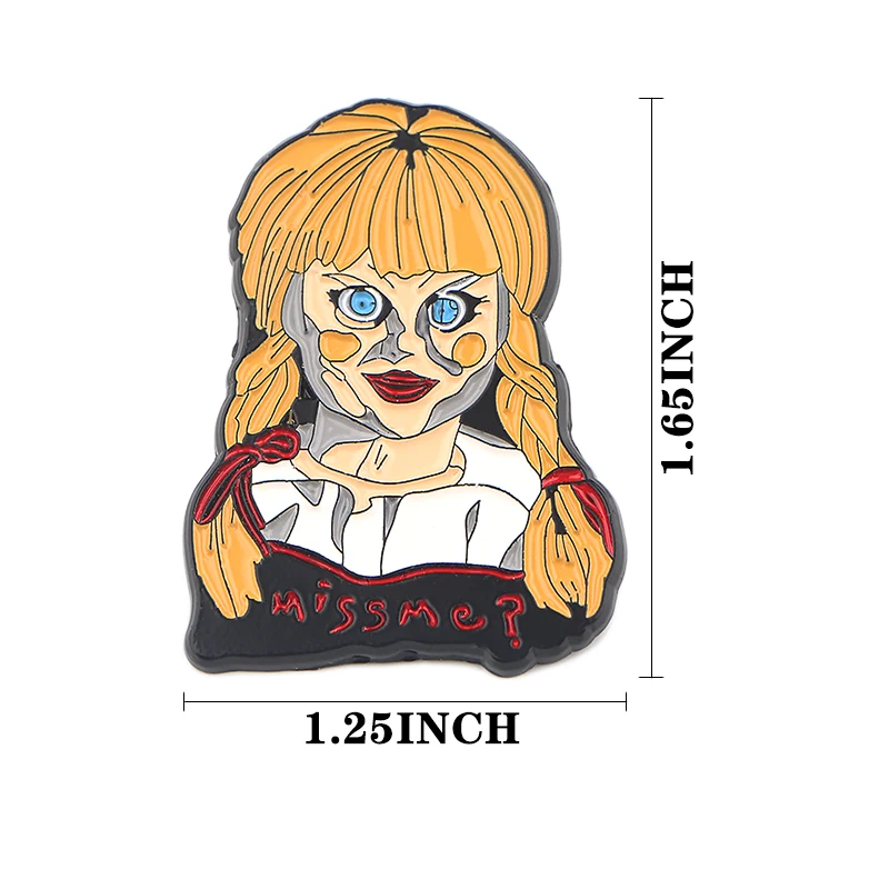 K1063 Trick 'R Treat Hellraiser Horror Killer булавки металлические эмалированные булавки и броши для отворота значок для рюкзака воротник ювелирные изделия