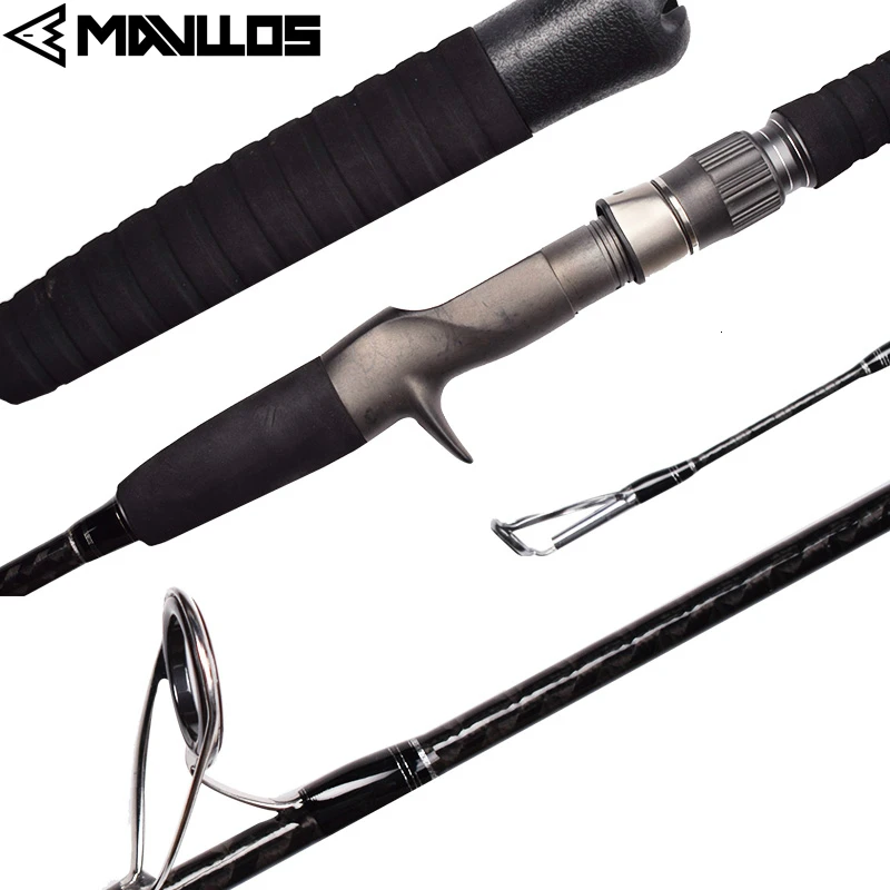 

Mavllos Slow Jigging Spinning Casting Fishing Rod 1.82m/1.98m M/ML/MH Power Ocean Rod Lure Weight 50-200g 5kg Carbon Fishing Rod