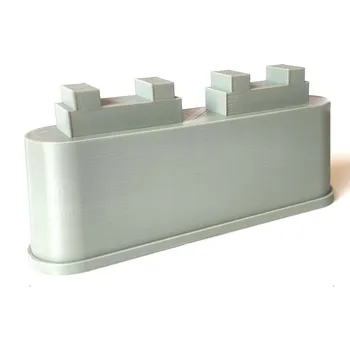 

1Pc 1:87 HO Scale Train Railway Scene Decoration T34A Double Track Pier Model For Sand Table