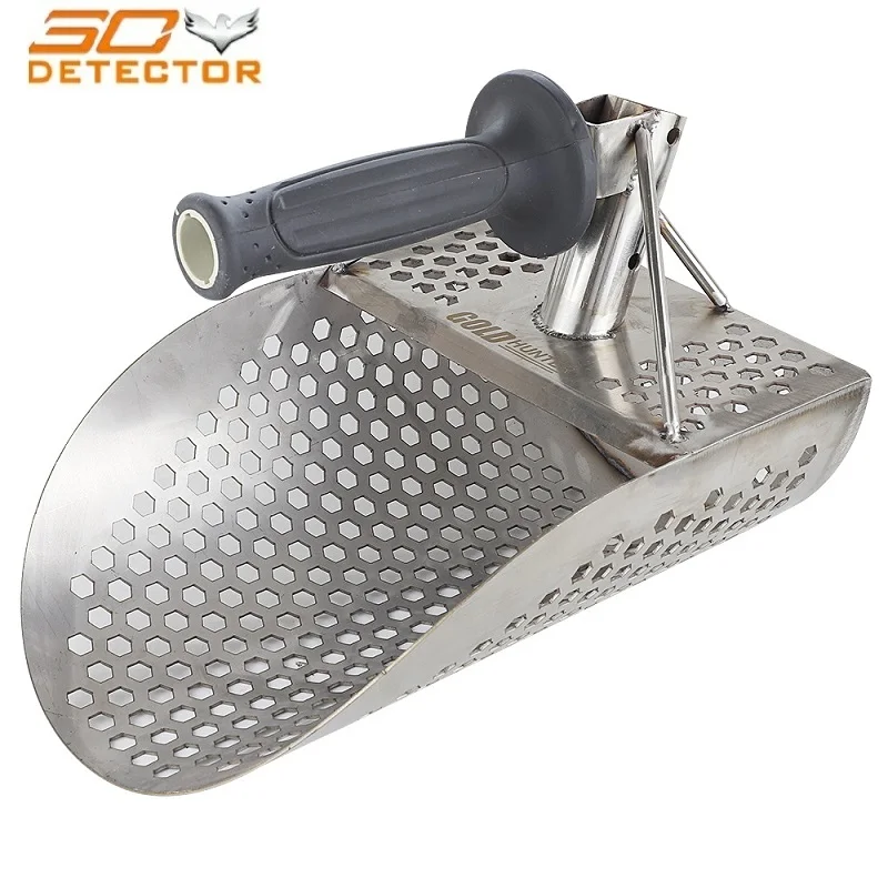 Золотой Охотник золотой детектор металла pinpointer Лопата пляж песок круглая