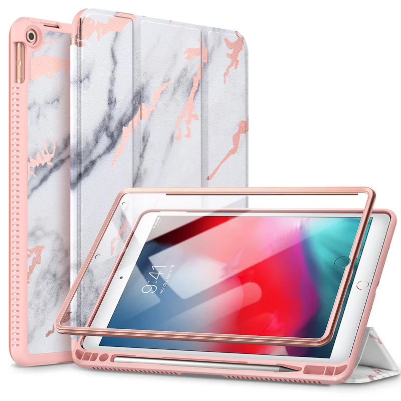 Роскошный флип кожаный жесткий чехол для iPadAir 3 ультра тонкий PU Apple iPad Air 2019 10 5 2017