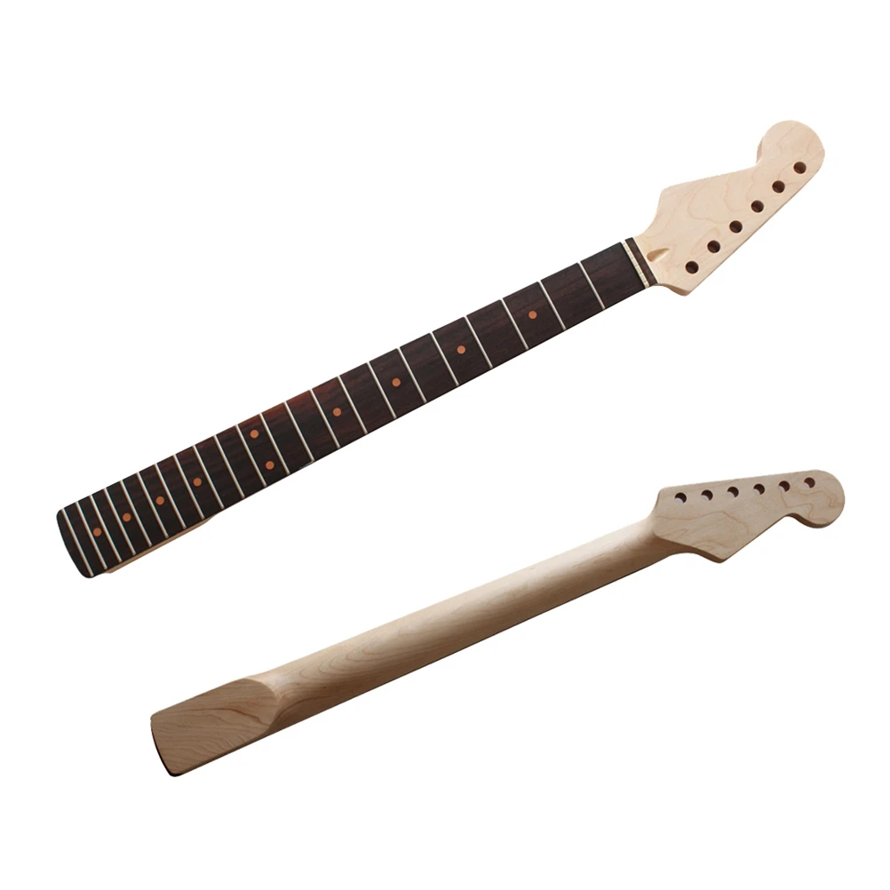 

22 Fret Left Hand Replacement Maple Neck Rosewood Fingerboard for ST Electric Guitar Accessory