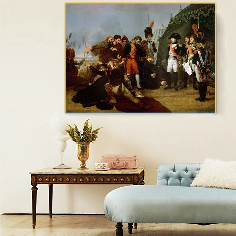 

Citon Antoine-Jean GrosCapitulation of Madrid, Dec 4,1808Canvas Oil Painting Artwork Picture Modern Wall Decor Home Decoration