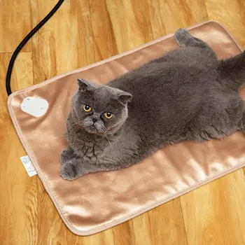 

Pet Heating Pad Indoor Waterproof Electric Heated Cat Bed Mat Cat Dog Warmer Kit