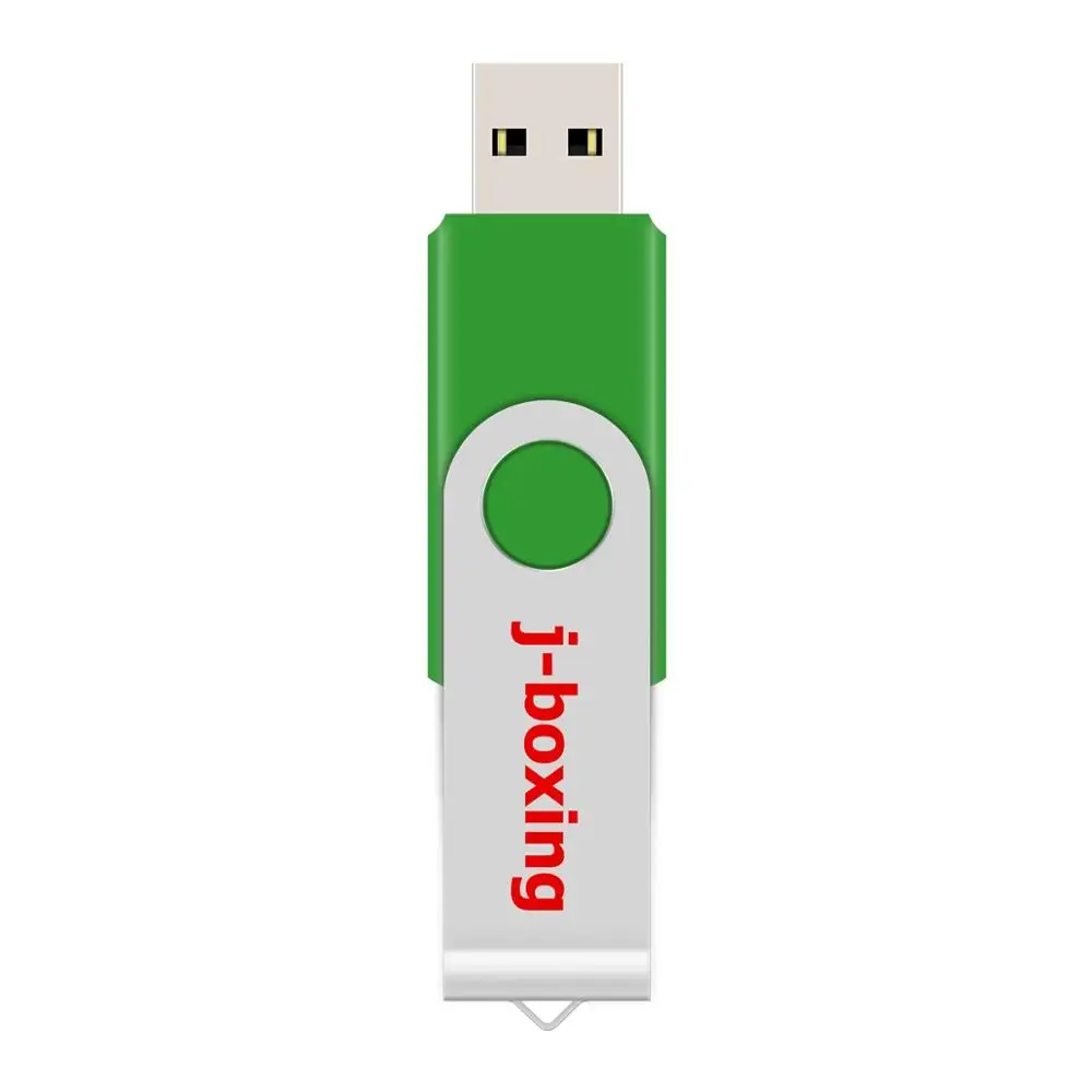 J-boxing Green 16GB USB флеш-накопители, складные ручки, поворотный флеш-накопитель, USB карта памяти для компьютера, Mac, планшета, флеш-накопитель