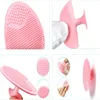 1 Pcs Soft Silicone Facial Cleaning Brush Shower Baby Massage Wash Pad Face Exfoliating Brushes Super Soft Sponges Scrubbers 5