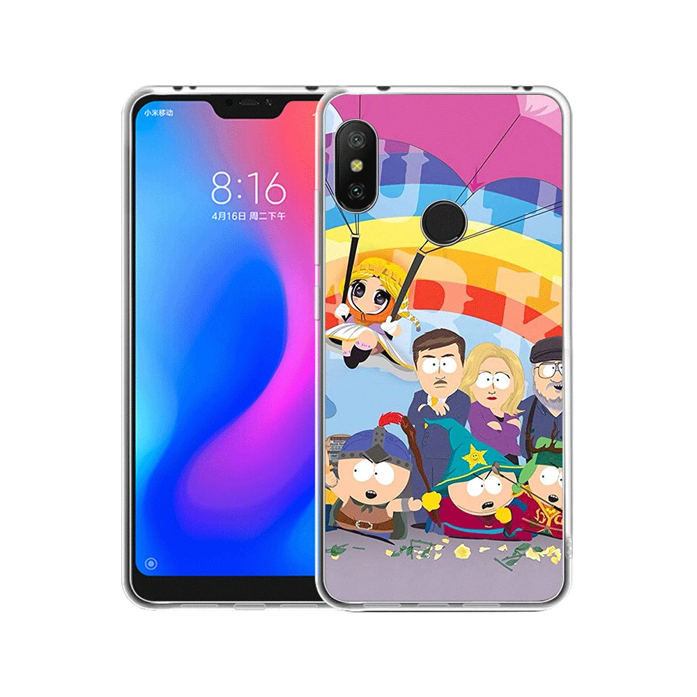 Мобильный чехол для телефона для Xiaomi Redmi K20 GO Pro 7 S2 4A 4X5 5A плюс 6 6A 7A 8A Чехол аниме Южный Парк