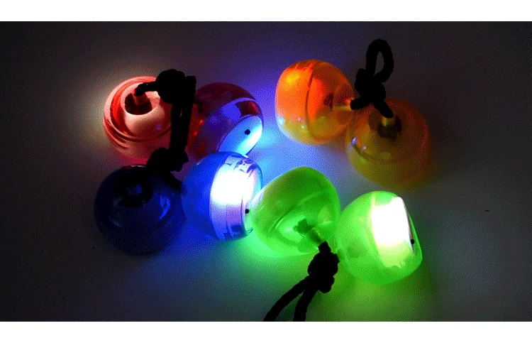Люминесцентный палец yoyo exploding головоломка декомпрессионные игрушки для разрядки Пальчиковый йо-йо с освещением Производитель прямых продаж