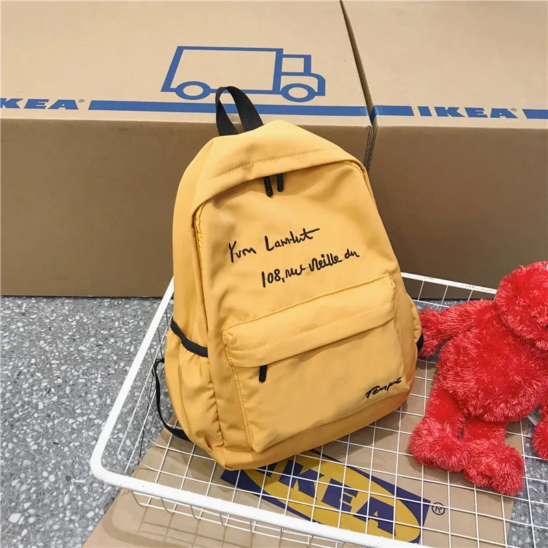 

New Arrival Vintage Sense Backpack Women's Korean-style Versatile Best Friend Outing Backpack College Student College Style High