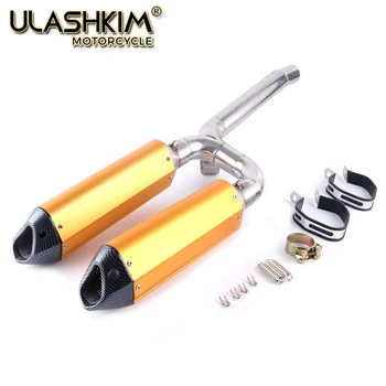 

FZ6S FZ6N Motorcycle Exhaust Muffler full system slip on pipe Connecting pipe for yamaha FZ-6N FZ-6S FZ6