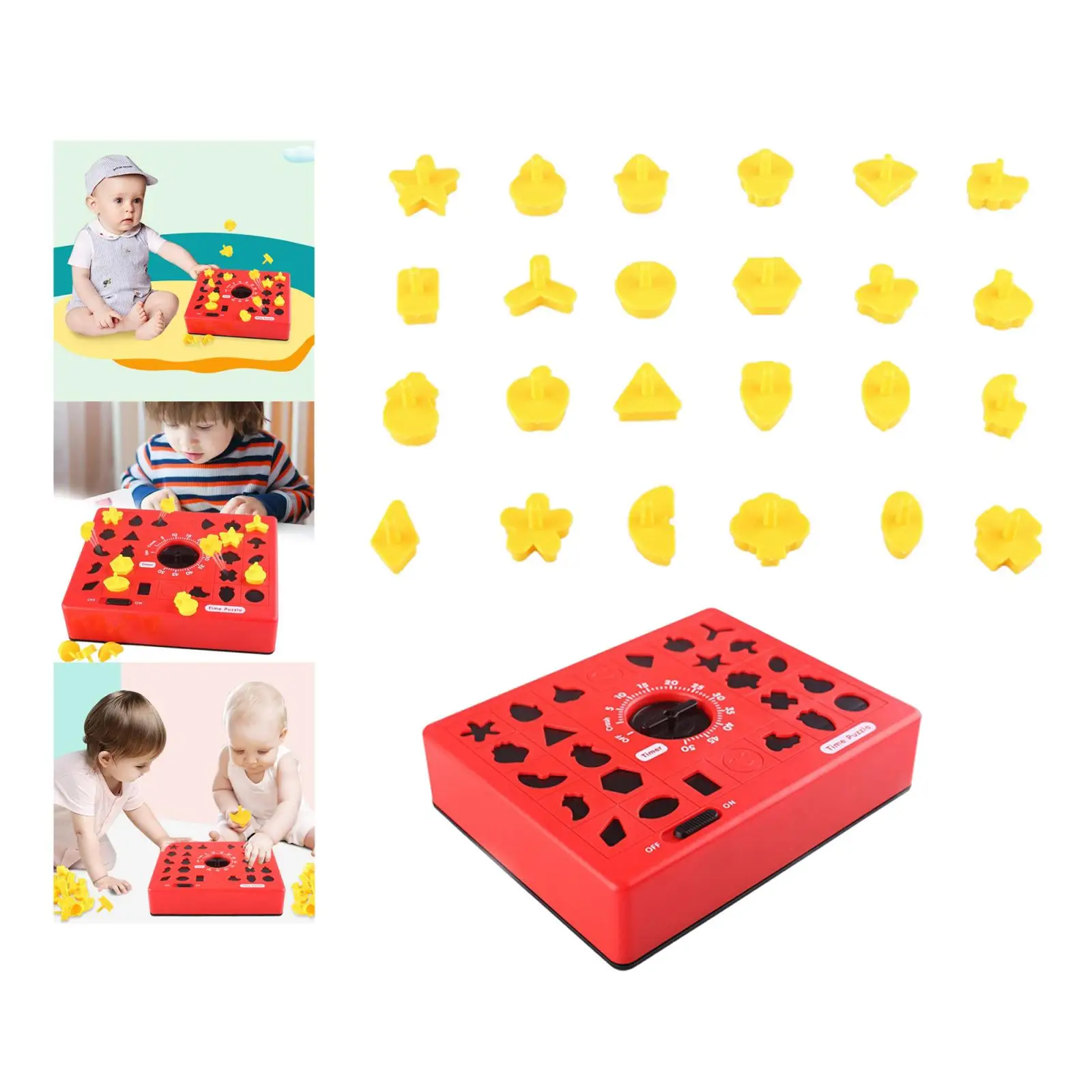 Plastic Shape Sorting Board Games Match Puzzle Children Educational Toys