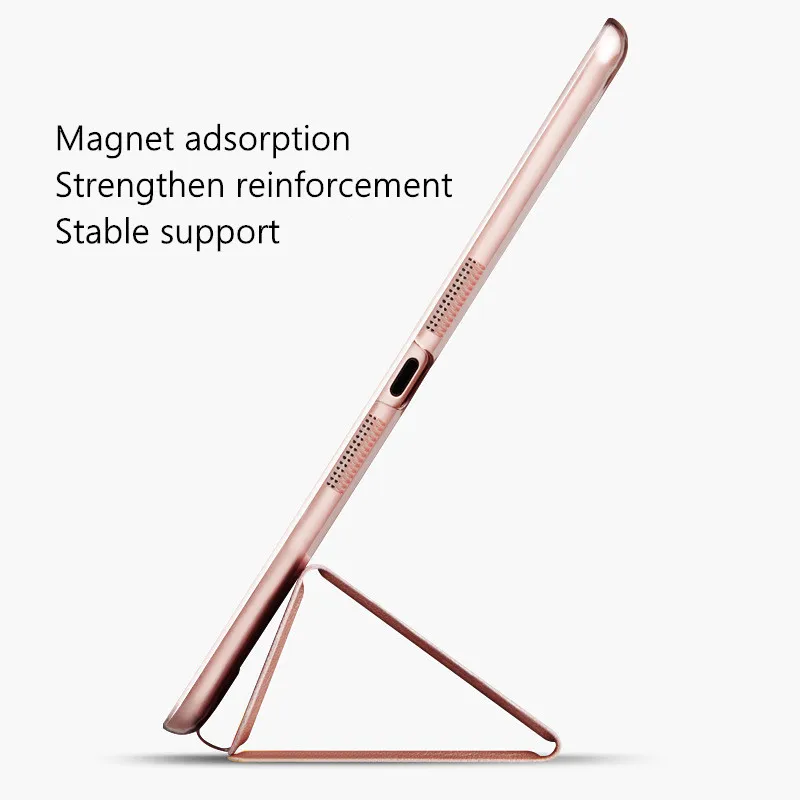 Чехол для iPad 10,2 7-го поколения ультра тонкий трехслойный смарт-чехол из искусственной кожи для iPad 10,2 чехол Автоматический Режим сна/пробуждения+ стилус