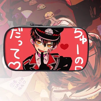 

Anime Toilet-Bound Hanako-kun Pencil Case Make Up Cosmetic Bag Cartoon Student Large Capacity Stationery Bag Gift