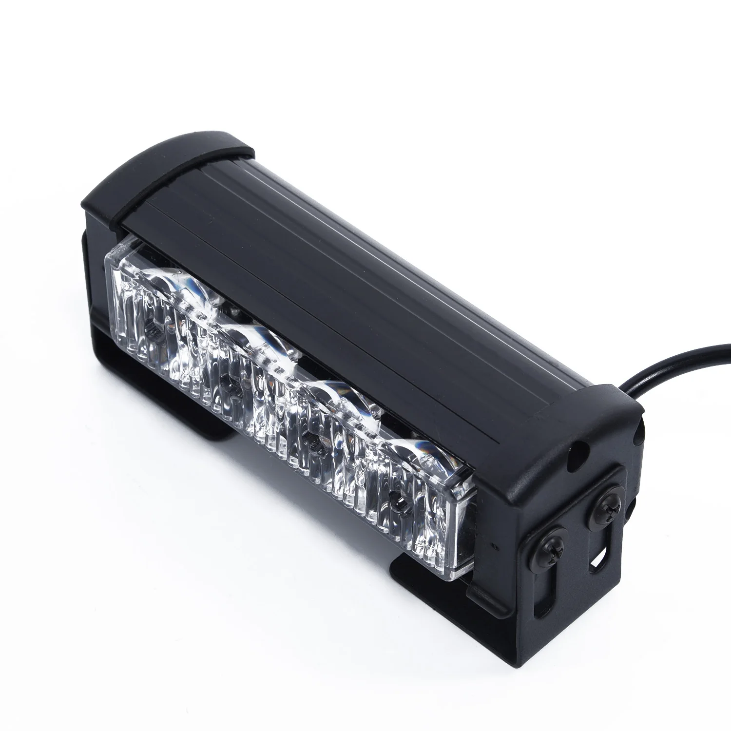 2pcs 12V светодиодный Янтарный стробоскоп для восстановления автомобиля Авто мигает аварийная решетка бар огни