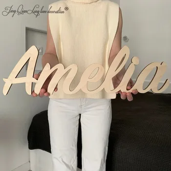 Custom Wooden Name Sign 1