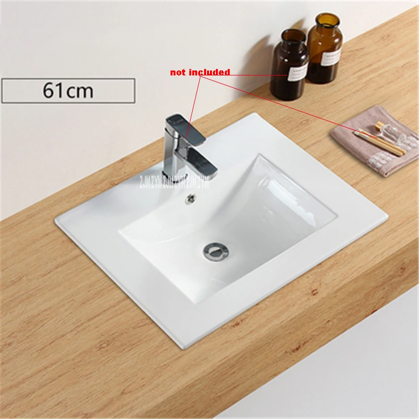 B31149 Counter Integrated Cabinet Wash Basins Under Counter Sinks