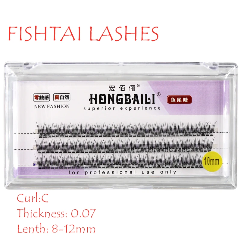 

А и рыбий хвост наращивание ресниц натуральные Индивидуальные ресницы для завивки Высокое качество предварительно сделанные объемные вентиляторы накладные ресницы оптом