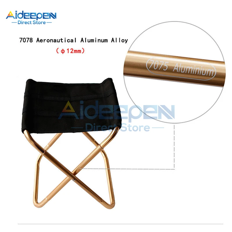 Aluminum Outdoor Folding Fishing Chair Ultra Light Weight Portable Folding Camping Picnic Stool Fishing Chair With Storage Bag Aluminum Outdoor Folding Fishing Chair Ultra Light Weight Portable Folding Camping Picnic Stool Fishing Chair With Storage Bag