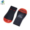 Mini USB 2.0 Memory Card Reader USB Micro SD SDHC TF Flash Memory Card Reader Mini Adapter For Laptop black 1PC ► Photo 2/6
