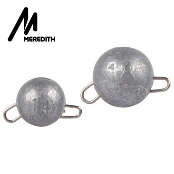 От магазина MEREDITH, 10 шт./лот Рыбалка Чебурашка привести медное грузило аксессуары Jig Head свинцовые весовые грузила мягкие приманки Texas Группа ...