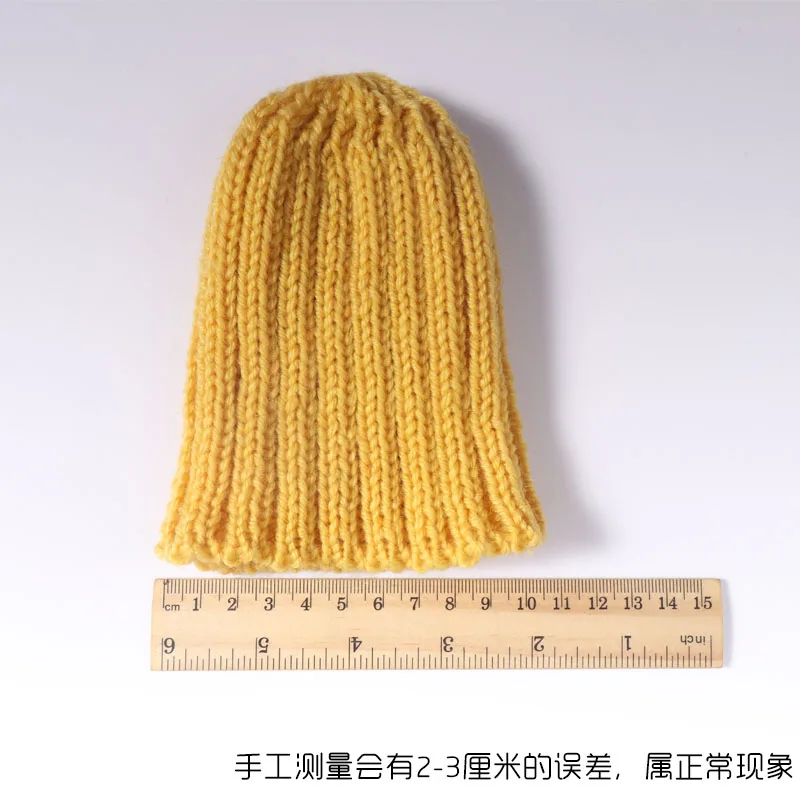 2 шт. 10x14 см Вязание мини Помпон шапки DIY ремесло поставщиков головной убор брошь крючком игрушки ювелирные изделия аксессуары маленькие шапки компоненты