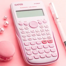 Calculatrice scientifique numérique 240 fonctions 82MS, statistiques mathématiques, affichage 2 lignes, D 82MSP pour étudiants de premier cycle