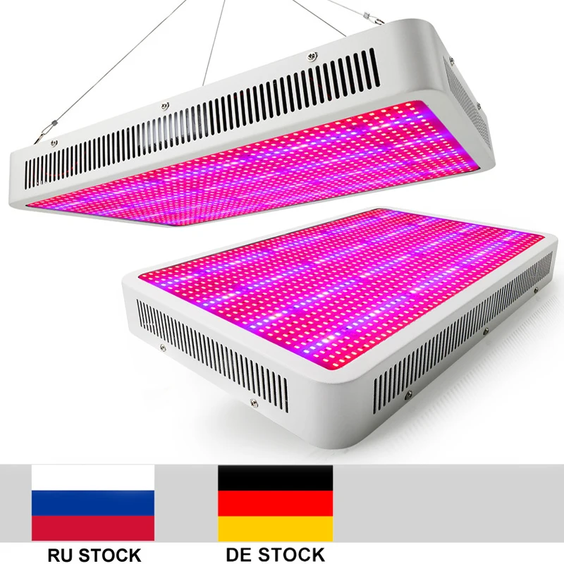 Фитолампа полного спектра для выращивания растений 1200 Вт 2 шт./лот|led grow lamp|grow lampfull