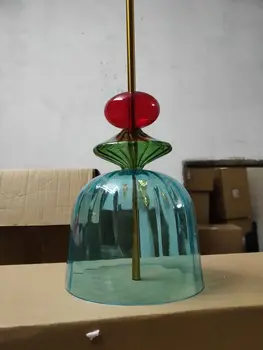 

Modern Glass shade Pendant Light Dining Room Lighting Designer Hanging Lamps Avize Lustre Lighting Kitchen Fixtures Luminaire